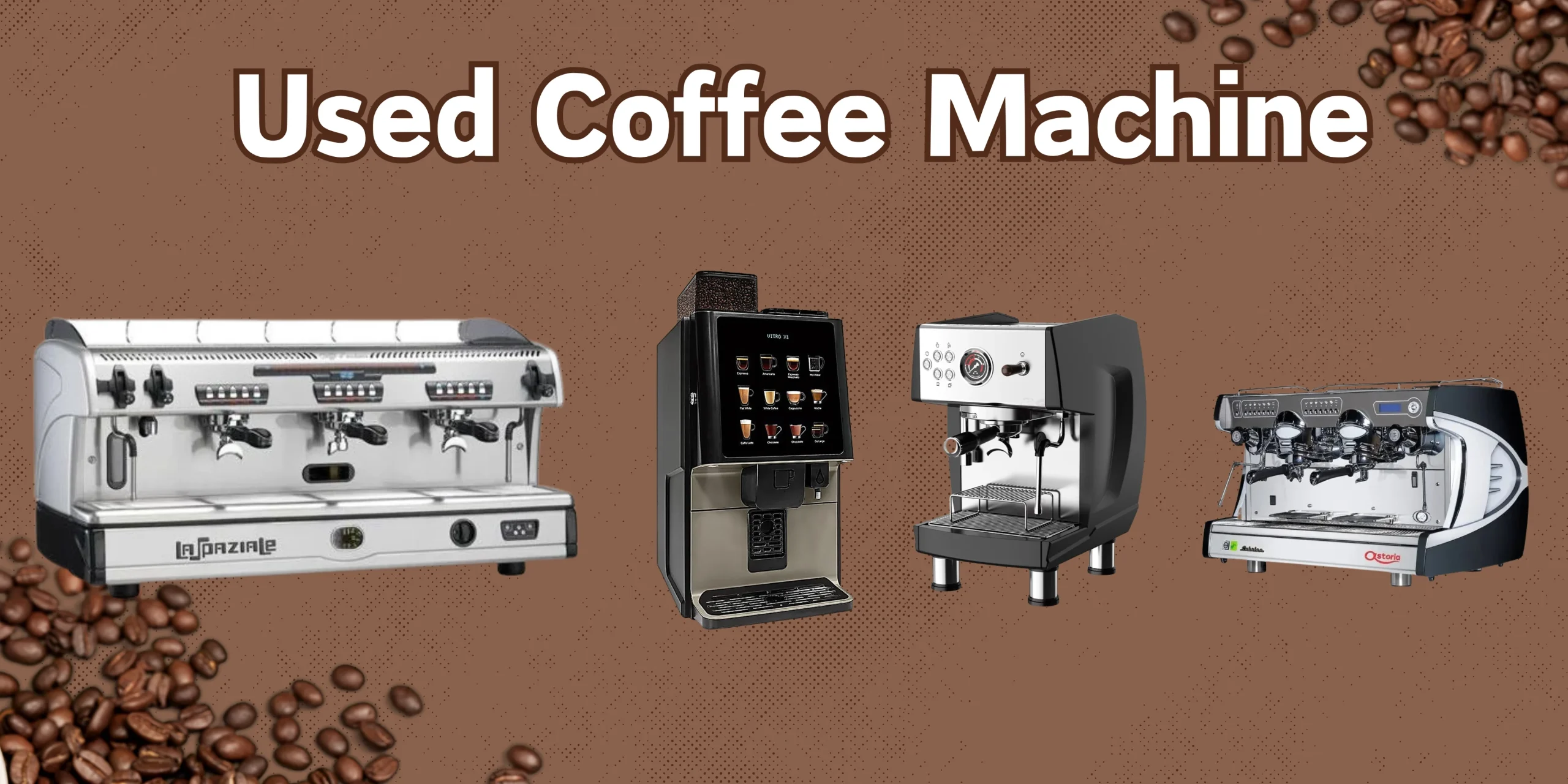 Used Coffee Machine banner