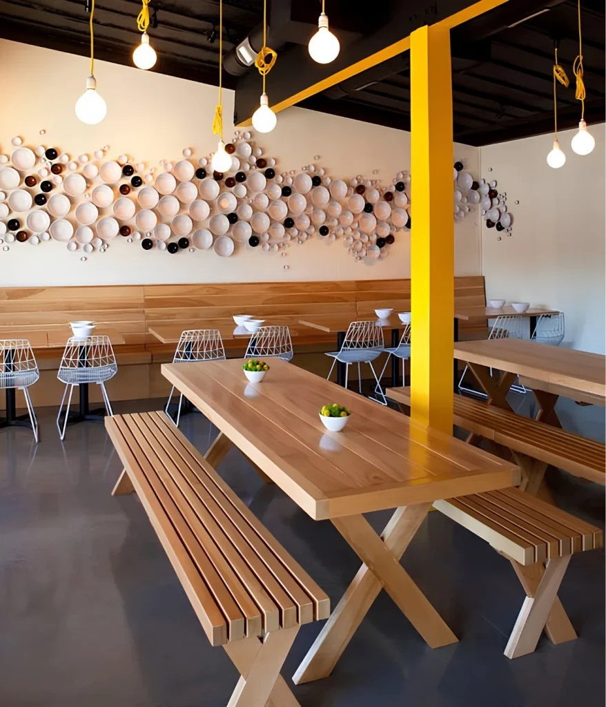 used restaurant bench for sell